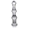 Mammoth 3 Bumps Glass Beaded Dildo - Sex Toys