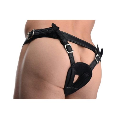 Ass Holster Anal Plug Harness - Dildo Play