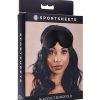 Sportsheets Blackout Memory Foam Blindfold - Black - Bondage Blindfolds & Restraints