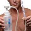 Pump Action Enema Bottle with Nozzle - Enema-Supplies