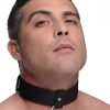 Wide Collar with O-ring - Bondage Play