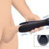 10X Vibrating Silicone Stroker - Vibrator Play