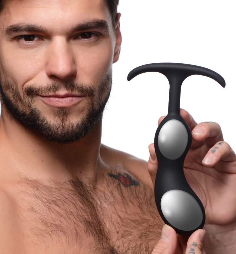 Premium Silicone Weighted Prostate Plug - Prostate-Stimulator