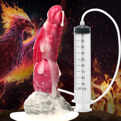 Resurrector Phoenix Squirting Silicone Dildo - Dildo Play