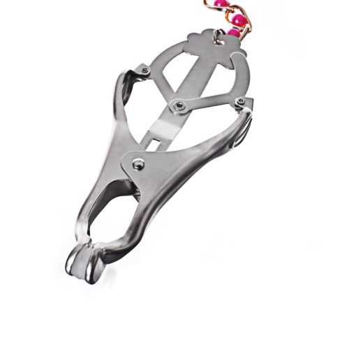 base by kink clover clamps with red ball chain 908427