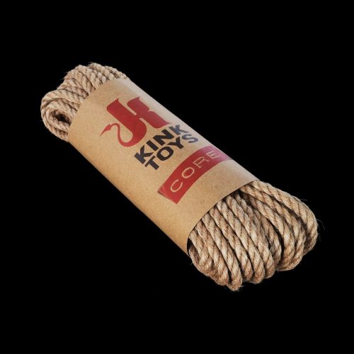 core by kink hemp bondage rope 50ft 6mm 472008