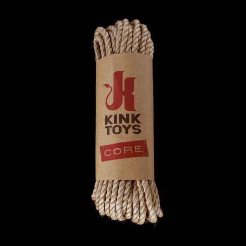 core by kink hemp bondage rope 50ft 6mm 509116