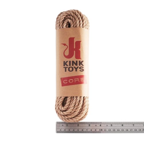 core by kink hemp bondage rope 50ft 6mm 794219