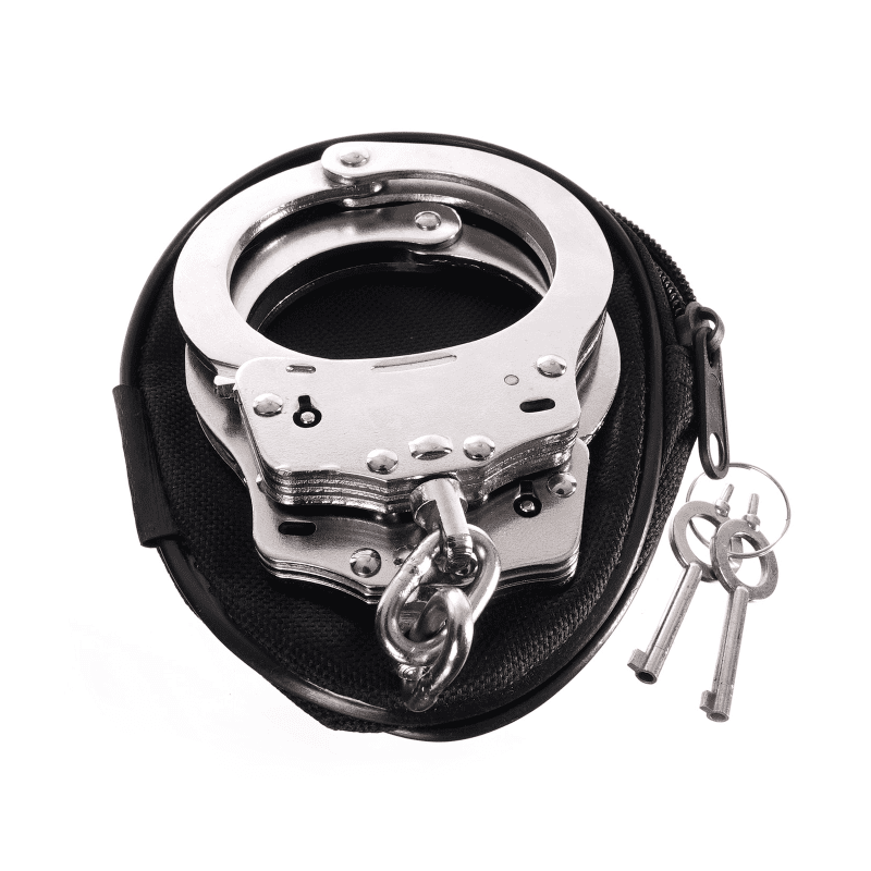 core by kink police style metal handcuffs 972542