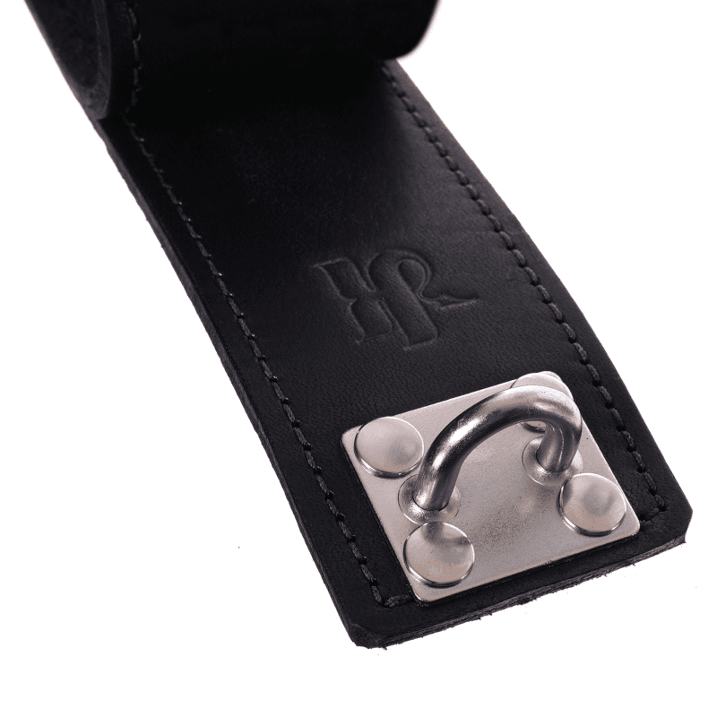 core by kink secure leather cuff with 2 love locks 924052