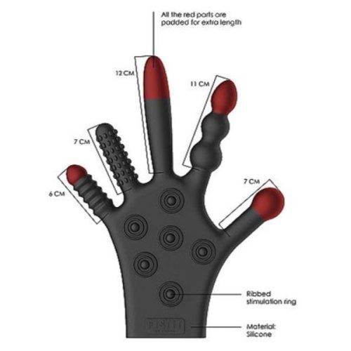 fist it silicone stimulation glove 112421