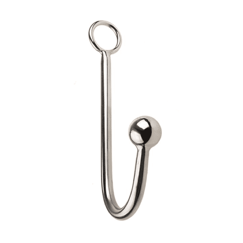 hooked stainless steel anal hook 568866