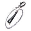 Kinklab Buckling Cock Ring and Chain Leash Set - Bondage Play