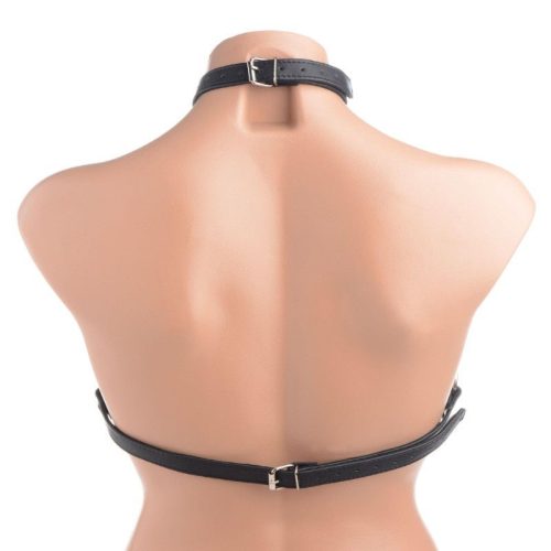 leather harness bra 803605