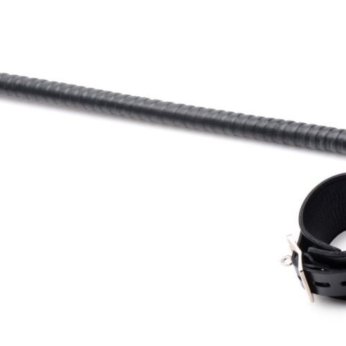 leather wrapped spreader bar with ankle cuffs 227407