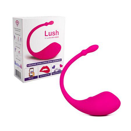 Lovense Lush Bluetooth Remote-Controlled Egg Vibrator - Vibrator Play