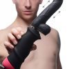 Mega-Pounder Handheld Thrusting Silicone Dildo - Sex Toys