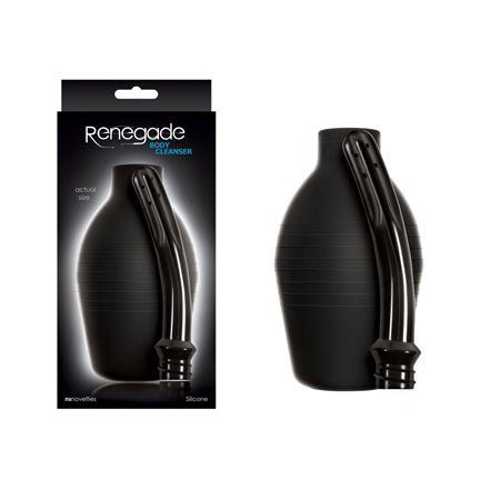 Renegade Body Cleanser Douche Black - Anal Play