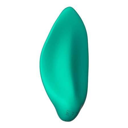 ROMP Wave Rechargeable Silicone Lay-On Vibrator Mint - Vibrator Play