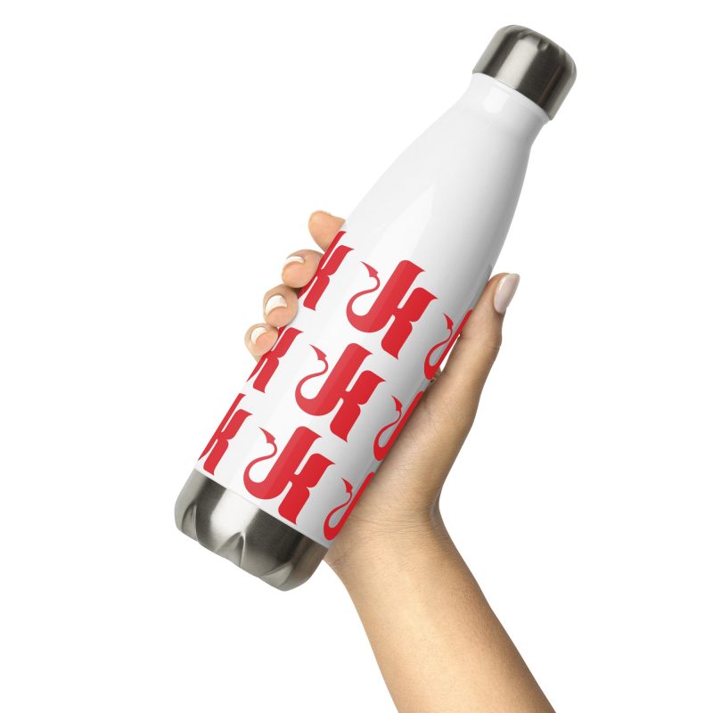 stainless steel water bottle white 17 oz front 2 66634e003f078