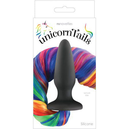 Unicorn Tails Rainbow Butt Plug - Kink Store