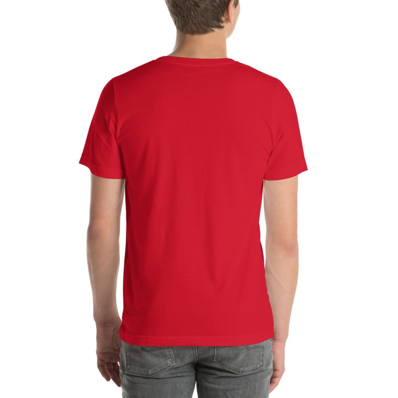 unisex staple t shirt red back 67589ece5e5a6